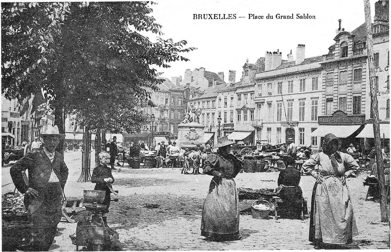 Place du Grand Sablon Bruxelles