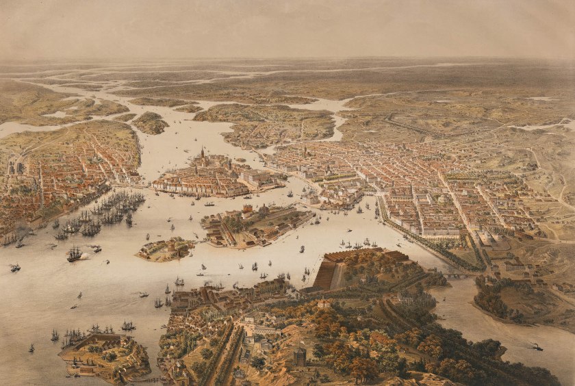 Stockholm på 1860-talet.